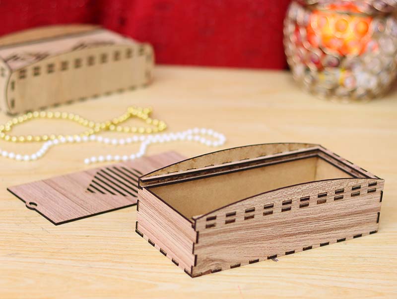 Laser Cut Jewelry Box Christmas Box Chocolate Gift Box Design