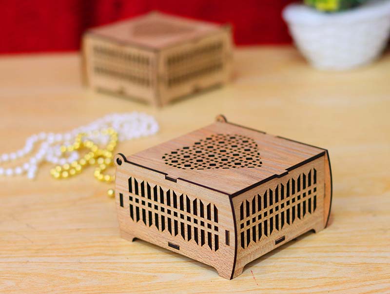 Laser Cut Chocolate Gift Box Template and Christmas Box
