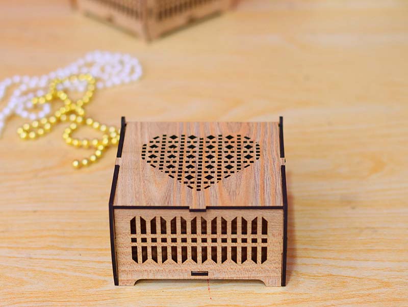Laser Cut Chocolate Gift Box Template and Christmas Box