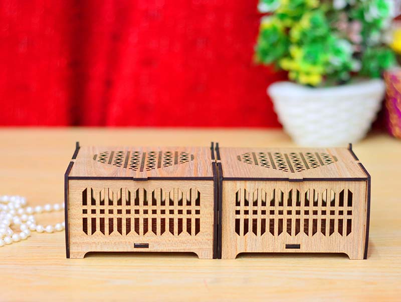 Laser Cut Chocolate Gift Box Template and Christmas Box