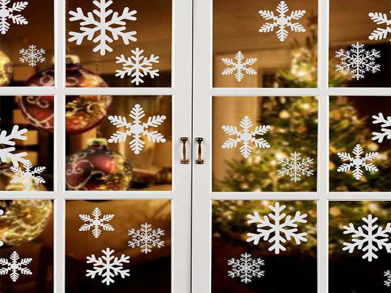 Laser Cut Christmas Snowflakes Pendant for Decoration