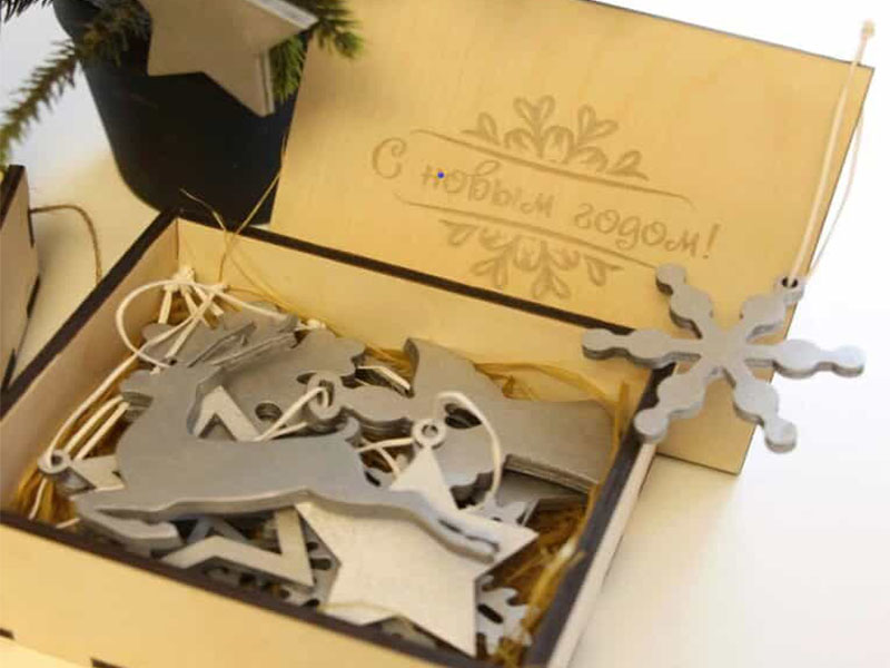 Laser Cut Christmas Tree Decorations Christmas Gift Ornament