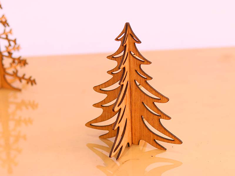 Laser Cut Christmas Tree Model for Christmas Decoration