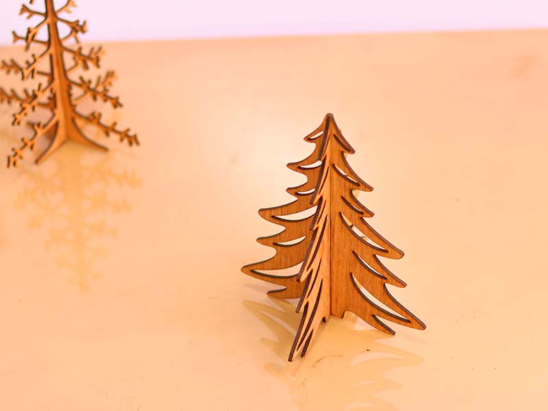 Laser Cut Christmas Tree Model for Christmas Decoration