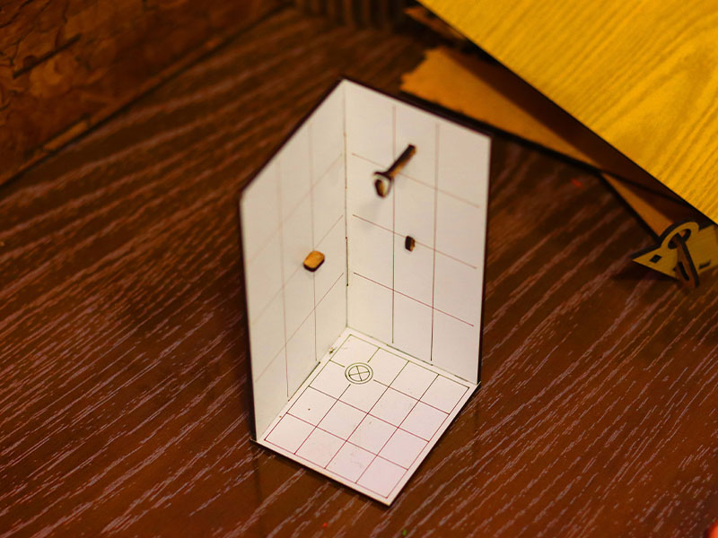 Laser Cut Dollhouse Furniture Miniature Bathroom Design