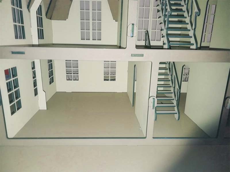 Laser Cut Fairy Tale Villa 3D Puzzle Dollhouse Model