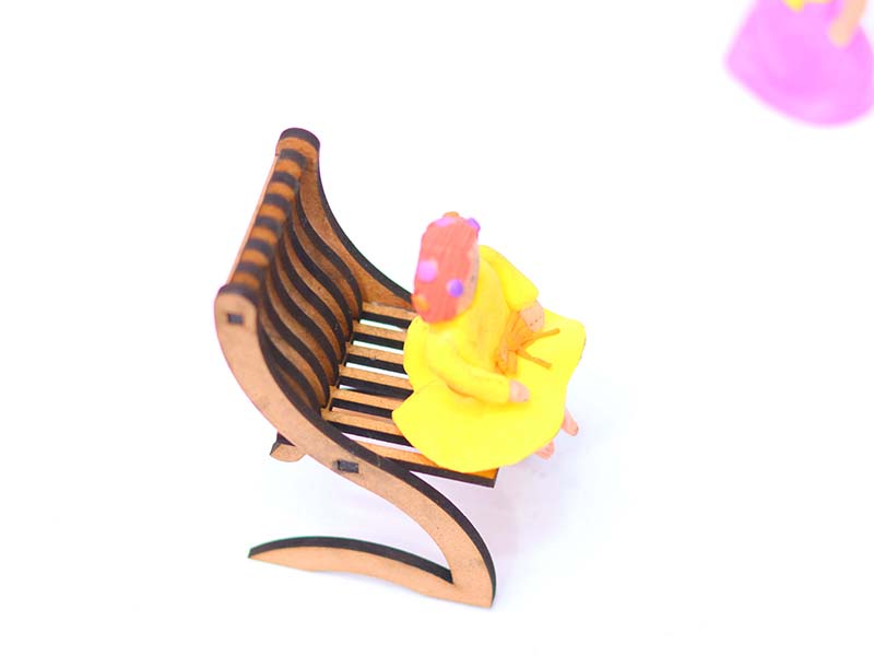 Laser Cut Miniature Chair Design Dollhouse Furniture Plans